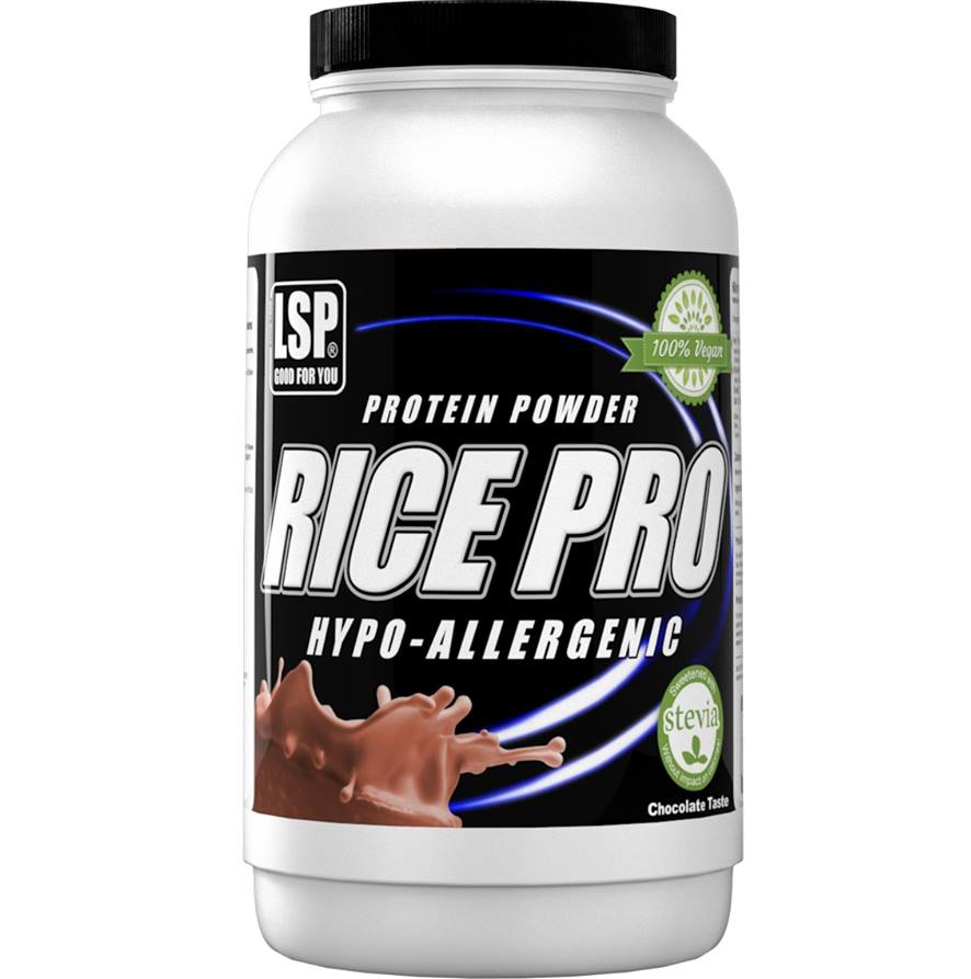 LSP Rice Pro, рисовый протеин 1 кг, шоколад
