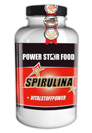 Powerstar Food Spirulina 300 капсул